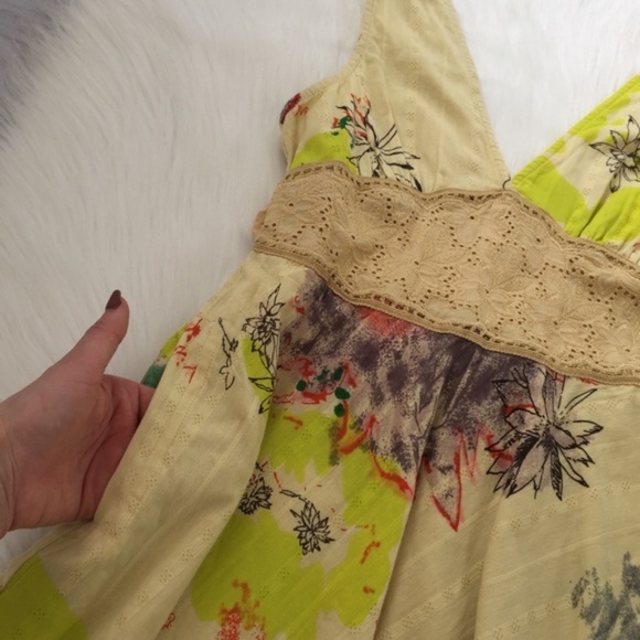 Free People Sundress With Pockets Vintage - Picture 3 of 7